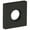 Brass, variant on Baldwin 5056.IDM Single Estate Rosette for Dummy Functions, Satin Black