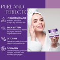 thumbnail image 3 of OHMYPURE Mascarilla facial de colágeno profundo antiarrugas de hidrogel 15 EA La máxima hidratación mejora la textura de la piel La piel brillante de lujo asequible reduce las líneas finas y las arrug, 3 of 5