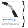 thumbnail image 3 of Maneral Barra Altera Tipo Z para polea MAZ0518 Agarre de Acero Bicep Tricep, 3 of 8