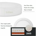 thumbnail image 2 of ISTAR ROUND LED Panel Light for hall, office, bedroom 15W ROUND LED Panel, 2 of 5