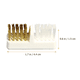 thumbnail image 3 of 4pcs Taladro de uñas Brocha de limpieza Home Manicure Salon Clavo de limpiador de polvo Cepillos, 3 of 5