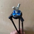 thumbnail image 4 of Portable Ice fishing rod holder Tripod Ground rack fishing rod stand Fshing aid Adjustable Fishing handle support Winter, 4 of 5