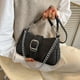 thumbnail image 5 of Bolso Hobo elegante para mujer bolso con cadena decorativa con hebilla bolso de noche a la moda, 5 of 9