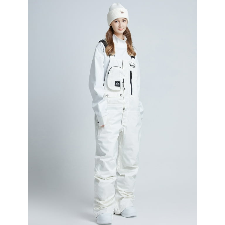 Hotian Women Insulated Ski Snow Bib Pants Outdoor