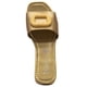thumbnail image 4 of Sandalias Diana para Mujer 70 dorado 23.5, 4 of 6