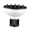 thumbnail image 5 of Luxshiny Universal Hair Dryer Accessories White Diffuser for Curl and Straight Hair, 5 of 8