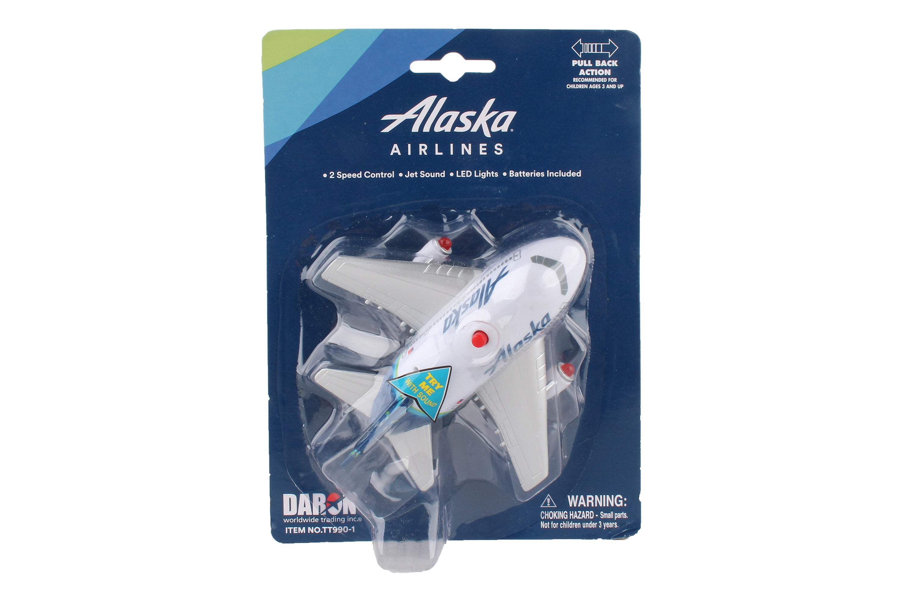 Alaska Airlines Pullback W/Light & Sound New Livery