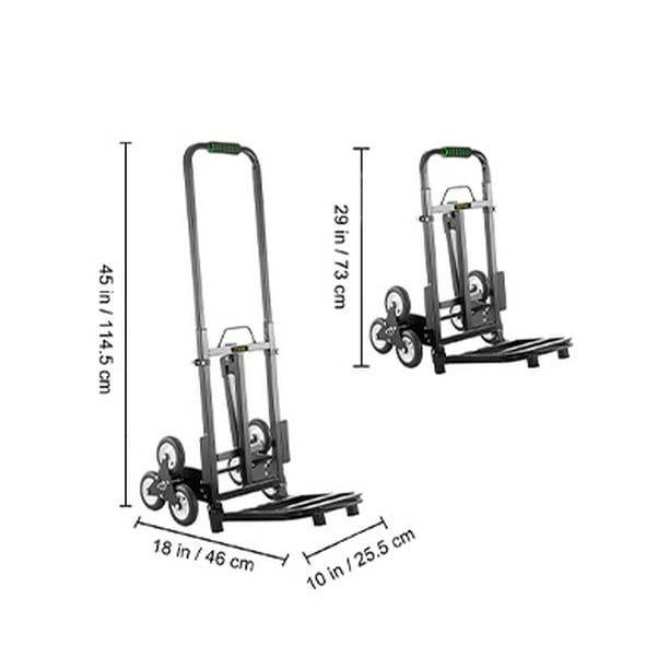 VEVOR Stair Climbing Cart Portable Climbing Cart 330 lb Capacity