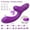 Purple, variant on G Spot Clitoris Vibrator with 10 Licking and Vibration Modes, Double Stimulation Licking Tongue Dildo Rabbit Vibrator Adult Sex Toy for Women, Couples
