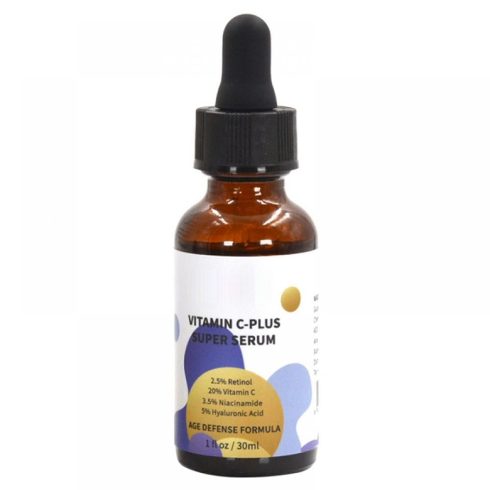 Vitamin C Serum, for Face with Hyaluronic Acid & Vitamin E | Natural Anti Aging Face Serum | Acne Spot Treatment and Dark Spot Corrector for Face [1 oz]