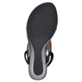 thumbnail image 3 of WHITE MOUNTAIN Sandale Compensée pour Femme, Noir/verni/lisse, 10 m, 3 of 6