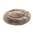 thumbnail image 1 of Cama para Perros Cama para Mascotas Antiestres Redonda Esponjosa Cómoda Afelpada (Large, LIGHT BROWN), 1 of 8