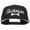 Black, variant on Bestman Bow Tie Embroidered Cotton Snapback - Grey OSFM