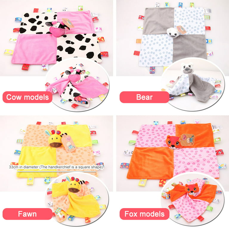 Noukie's - Plush for Children - Cuddly Toy Medium Stegi - Comforter Blanket  Organic Cotton - Size Suitable for Children (40 cm)