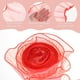 thumbnail image 3 of Uxcell 5.5" x 5.5 Yards Ruffle Pleated Organza Trim Cinta de Encaje Plisada Iridiscente para Manualidades DIY Rojo, 3 of 6