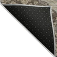 thumbnail image 3 of HomeRoots 605236 5 x 8 ft. Chocolate, Beige & Gray Oriental Washable Indoor & Outdoor Rectangle Area Rug, 3 of 5