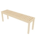thumbnail image 4 of Versatile and Comfortable - A 52" Solid Wood Bench for Putting on Shoes at the Foot of the Bed, 4 of 6