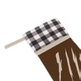 thumbnail image 4 of Effete Feline Claw Marks Scratch Christmas Stocking, 4 of 4