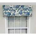 thumbnail image 2 of RLF Home 100% Cotton Luxurious Modern Summer Wind Petticoat Style Window Valance 50" x 15" Porcelain, 2 of 4