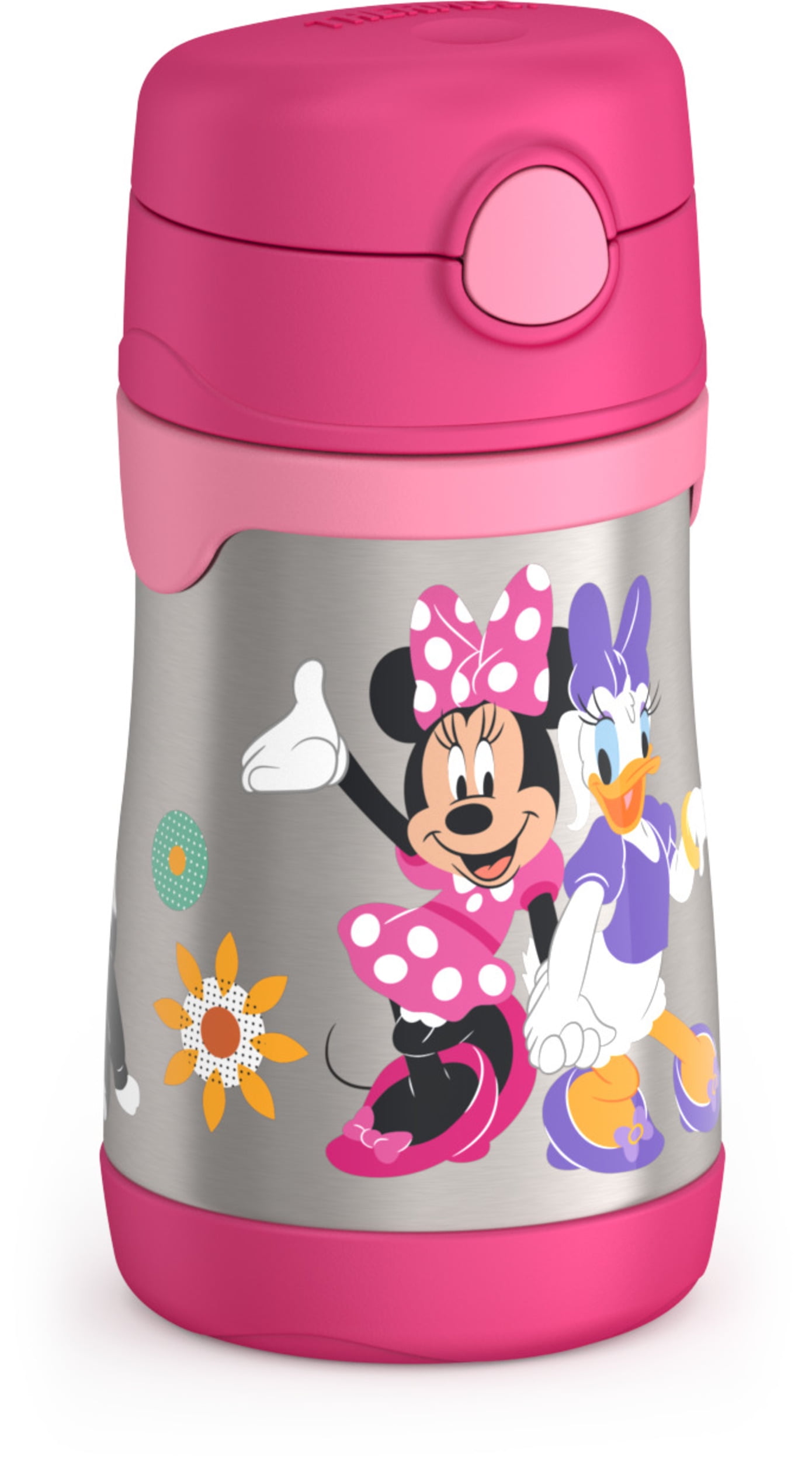 Thermos 10 oz. Vacuum Insulated Stainless Steel Straw Bottle - Minnie Mouse