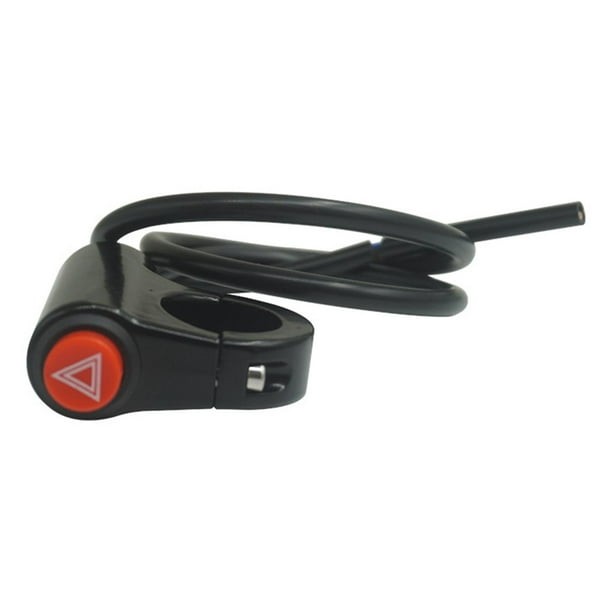 Botón de interruptor de luz de para motocicleta, interruptor de lámpara de , botón pulsador, piezas de vehículo para motocicleta,