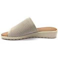thumbnail image 6 of Kensie Ladies' Sandals Slip on Padded Footbed Lightweight Flexible Outsole, 6 of 11