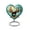BEAR-48, variant on MUKTIVE Bear Cremation Burial Urns for Adult Ashes Grandmother & Grandfather, Memorial Blue Funeral Urn for Adult Ashes for Women, Large Heart Urn for Human, 8 Inch