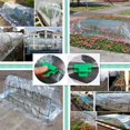 thumbnail image 3 of 20 piezas abrazaderas de película cubierta de plástico para plantas de invernadero hebilla de película Clip suministros de jardinería 2,0x1,4x0,8 pulgadas JAMW Sencillez, 3 of 5