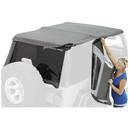 Bestop 58443-17 Tinted Window Kit Fits 07-18 Wrangler (JK) Fits select: 2015-2018 JEEP WRANGLER UNLIMITED, 2012-2014 JEEP WRANGLER