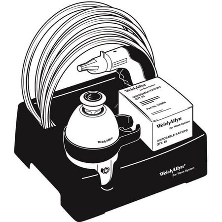 Welch Allyn 422151-BX Eartips for 29350 Welch Allyn Ear Wash System - Pack of 25