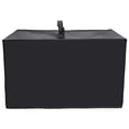 thumbnail image 2 of Microwave Cover Cloth Black Polyester Microwave Oven Waterproof Dust Cover with Portable Handle Electric Microwave Protector for Home Kitchen, 2 of 9