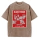 thumbnail image 4 of Camisetas góticas de gran tamaño para hombres y mujeres, camiseta Retro lavada Y2k, camisetas con estampado de letras de Calavera, camisa informal suelta de manga corta, 4 of 5