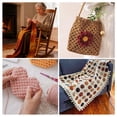 thumbnail image 7 of 4pcs Dried Flower Crochet Hooks for Adult, EEEkit Ergonomic Sewing Tool Gift for Mother's Day Birthday, 7 of 7
