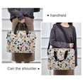 thumbnail image 6 of FORMRS 16" Laptop Bag Carrying Sleeve Case with Handle Travel Shoulder Briefcase, Acorn Leaves Pattern, 6 of 8