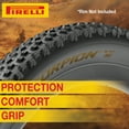 thumbnail image 5 of Pirelli Scorpion XC M Gold Label 60-622 (29x 2.4) MTB Bicycle Tire & SmarTUBE 23/32-622 Set- Designed for Hardpacked Courses and Mixed Terrains, 120TPI - Mountain Bike Tire w/Keychain (2 Pk), 5 of 9