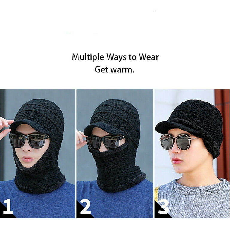 Balaclava Beanie Motorcycle Cycling Hood Hat Face Mask UV