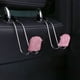 thumbnail image 2 of Sidaley 1 par de perchas para asiento trasero, reposacabezas de acero inoxidable, gancho para cartera, capacidad de carga máxima de 30 kg, estante de Type2 NO2 Sidaley VI014327-02B, 2 of 6
