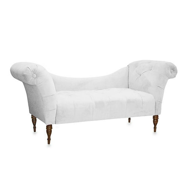 Skyline Furniture Tufted Chaise Lounge In Velvet White Com - Mobilis Premium Bonded Leather Yoga Stretch Chaise Lounge Skyline Furniture Tufted Chaise Lounge In Velvet White Com - Mobilis Premium Bonded Leather Yoga Stretch Chaise Lounge