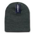 thumbnail image 2 of Decky 614 Acrylic Short Beanies-H Charcoal, 2 of 2