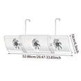 thumbnail image 3 of SIfdSeng Adjustable Air Conditioner Wind Deflector Stretchable AC Vent Cover Direct Blow Cool Air for Home, 3 of 6
