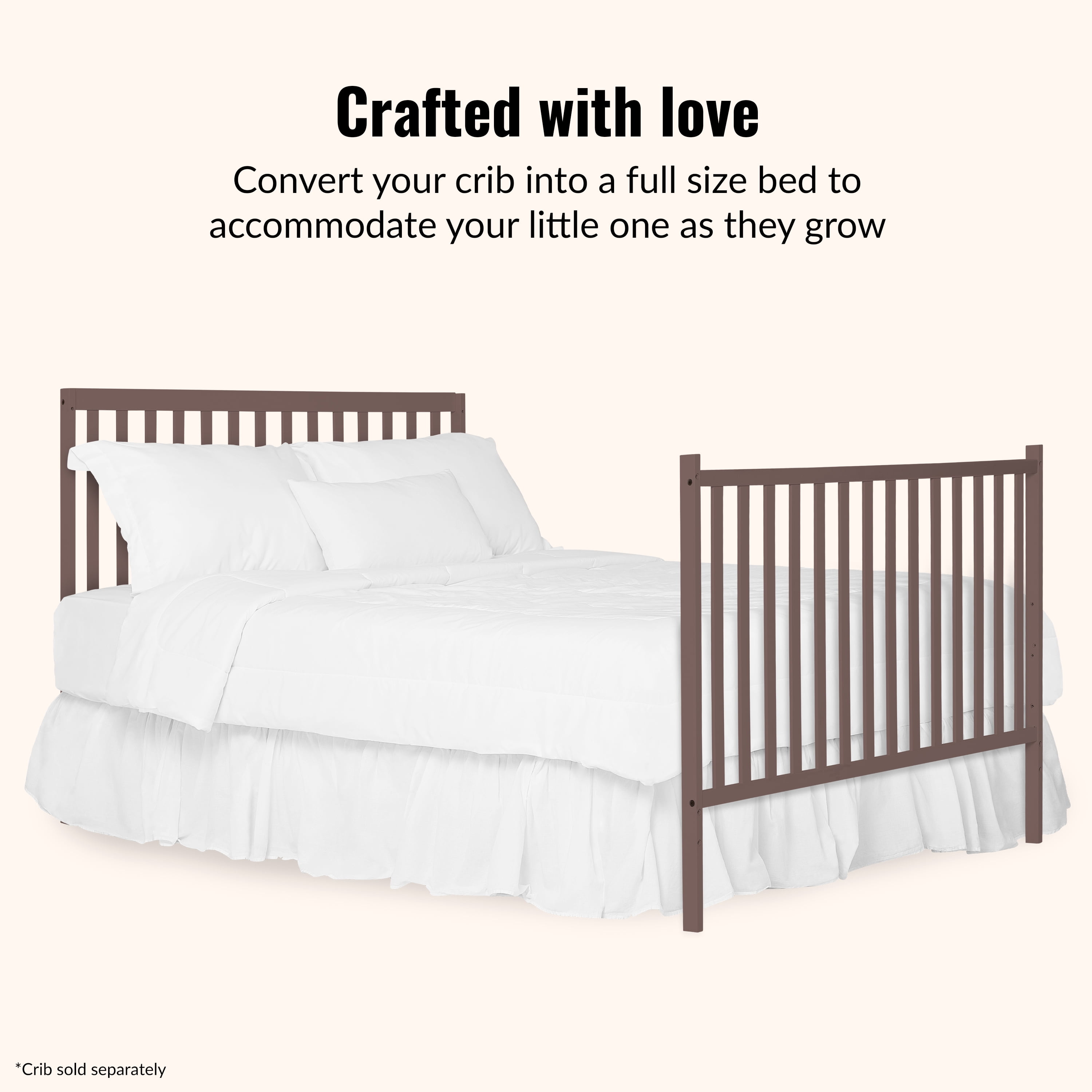 Dream on Me Universal Bed Rail, Bam