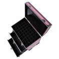 thumbnail image 6 of Makeup Luggage with Universal Wheel, Professional Rolling Makeup Train Case, 6 of 27