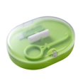 thumbnail image 2 of Retainer Case Protection Organizer Tray Dentures Storage Boxes for Office Travel Green, 2 of 9