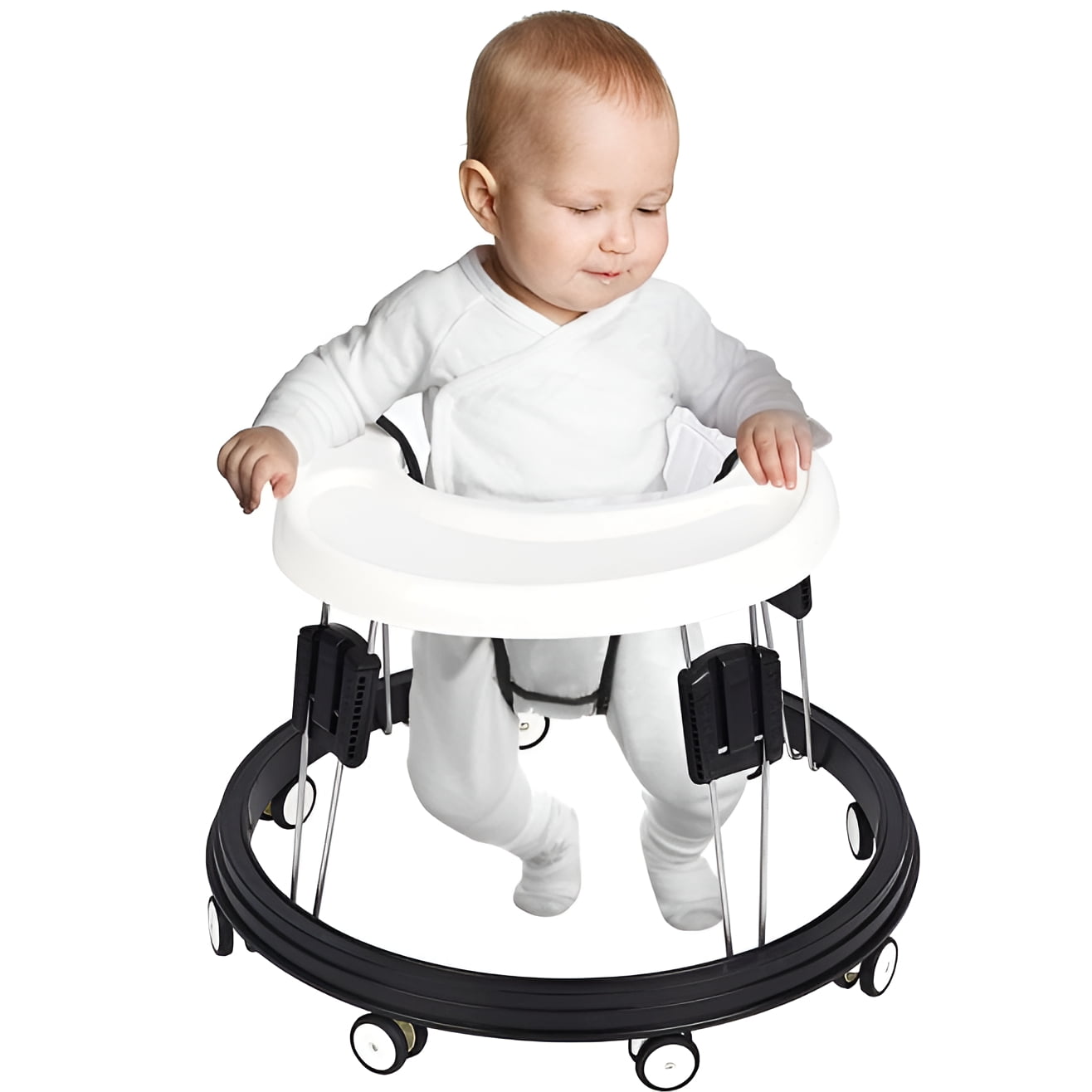 Baby walker 8-18 months multifunctional anti-o-leg anti-rollover the stroller can sit and push to learn to walk