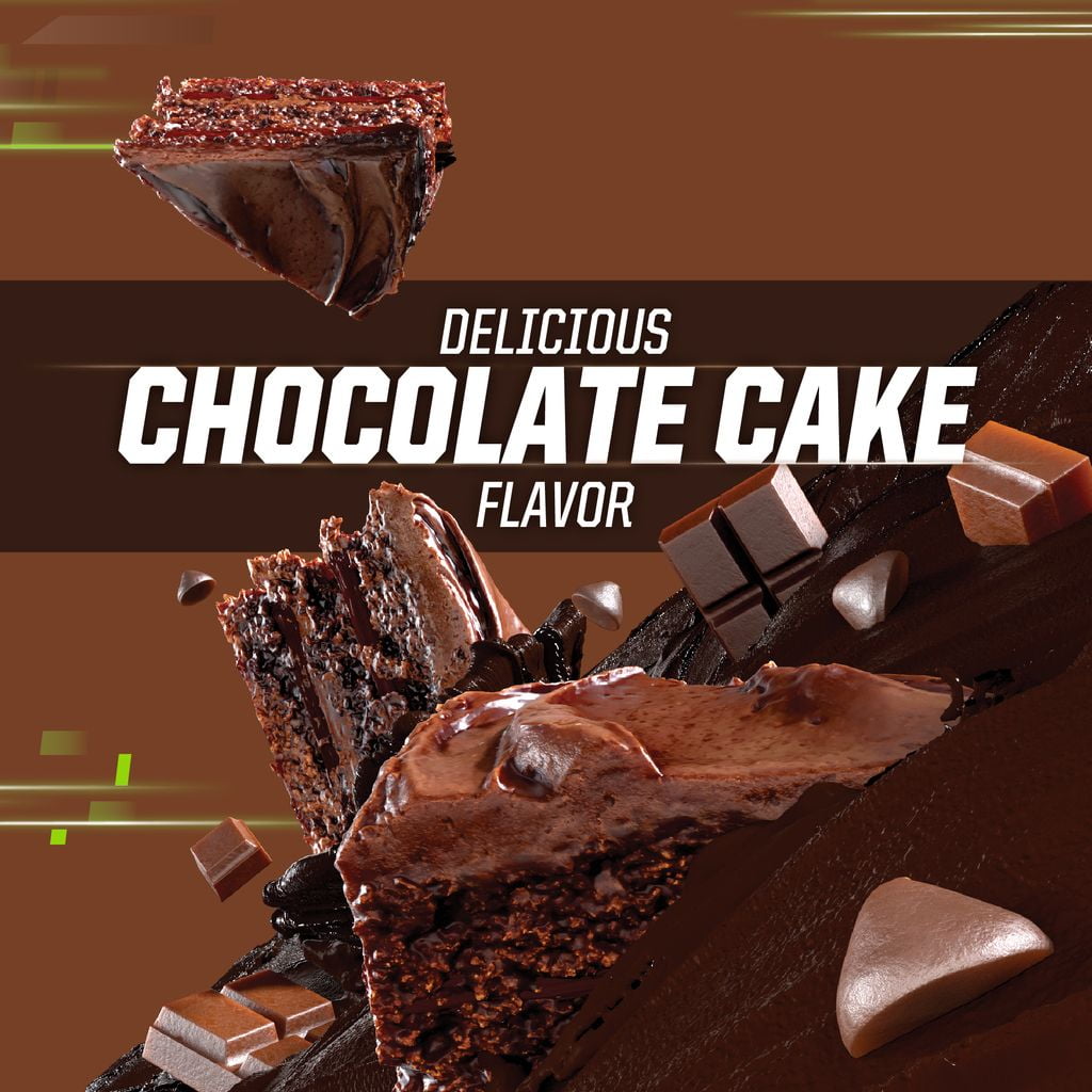 MusclePharm Combat Sport Bar, Chocolate Cake Flavor High Protein Bars, Combat Cravings, Fuel Performance & Meet Energy Demands, 20g Protein from Whey Protein, 5g Fiber, Gluten Free, 12 Bars