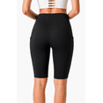 thumbnail image 5 of 2 Pack Women's High Waisted Long Biker Shorts With Pockets 9" Bermuda Length Active Short, 5 of 5
