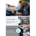 thumbnail image 4 of Dash Cam for Cars Front and Rear CHORTAU Dual Dash Cam 3 inch Dashcam Full HD 170° Wide Angle Backup Camera with Night, 4 of 5