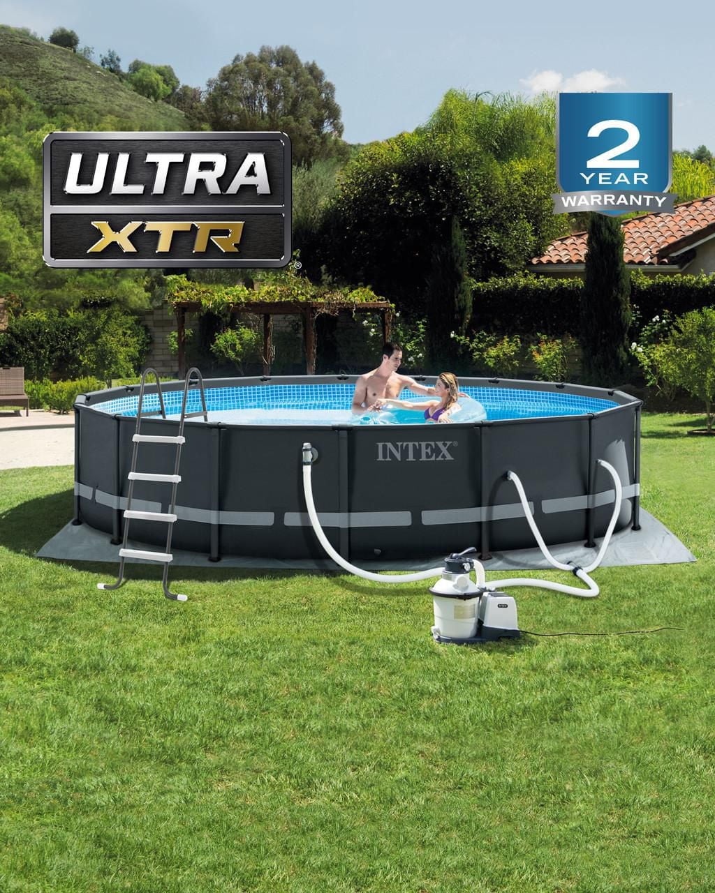 Piscine Hors Terre Intex 16 pi X 4 pi Ultra XTR avec pompe à filtre à sable