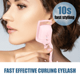 thumbnail image 4 of Heated Eyelash Curler, Electric Eyelash Curlers, Portable USB Rechargeable Heated Eyelash Curlers with Anti-Scald Silicone and Quick Heat-Up for Women's 24H Natural Curl, Pink, 1 Count, 4 of 9