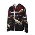 thumbnail image 2 of Fotbe American Bald Eagle Warrior Men's Women's UPF 50+ Sun Protection Jacket Hooded Cooling Shirt with Pockets Hiking Outdoor Performance-, 2 of 8